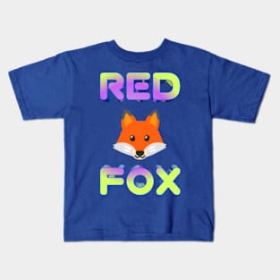 red fox Kids T-Shirt